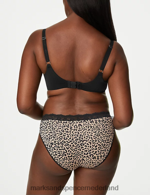 Marks & Spencer unisex 4-delige slip met hoge pijpen zwart kleding N8VZP3901