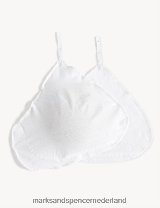 Marks & Spencer unisex 2pk postoperatieve zakken wit lingerie N8VZP4869