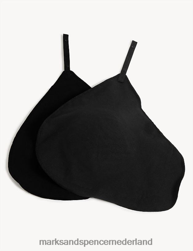 Marks & Spencer unisex 2pk postoperatieve zakken zwart lingerie N8VZP4474