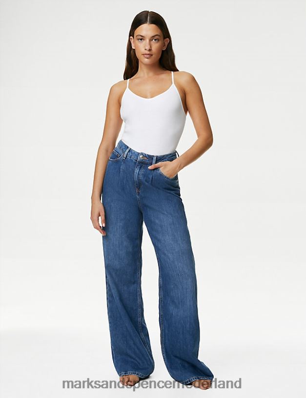 Marks & Spencer unisex 2 stuks katoenrijke bodysuits witte mix lingerie N8VZP3589