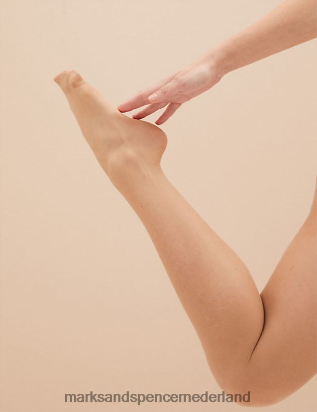 Marks & Spencer unisex 3 stuks 10 denier energieke transparante panty's bleek opaline lingerie N8VZP4686