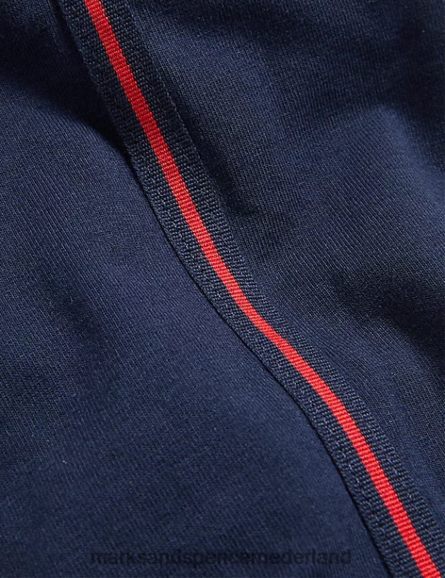 Marks & Spencer vrouwen go easy gymlegging met hoge taille marine kleding N8VZP3216