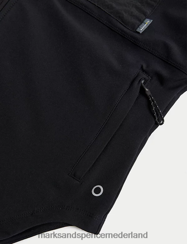 Marks & Spencer vrouwen stormwear longline shaket zwart kleding N8VZP1098