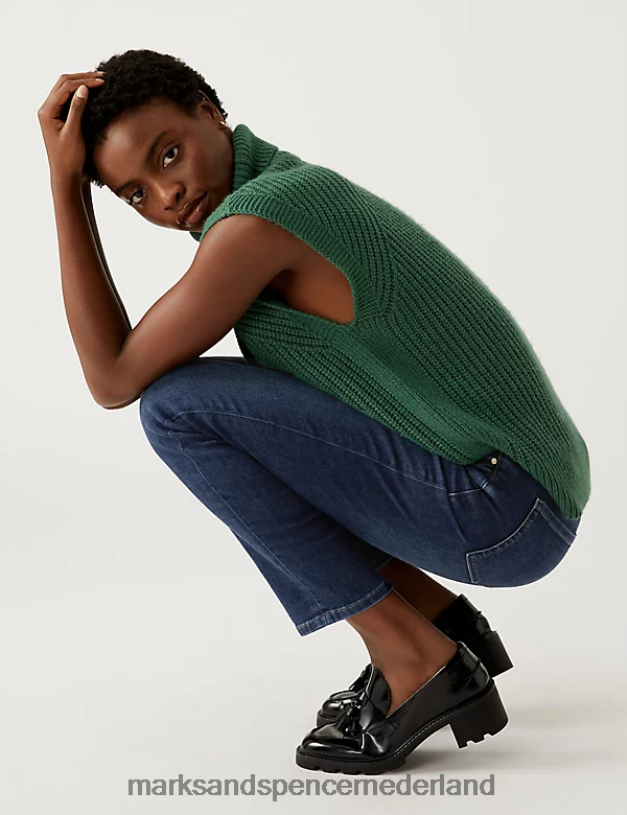 Marks & Spencer vrouwen Harper superzachte sigarettenjeans indigo kleding N8VZP3086