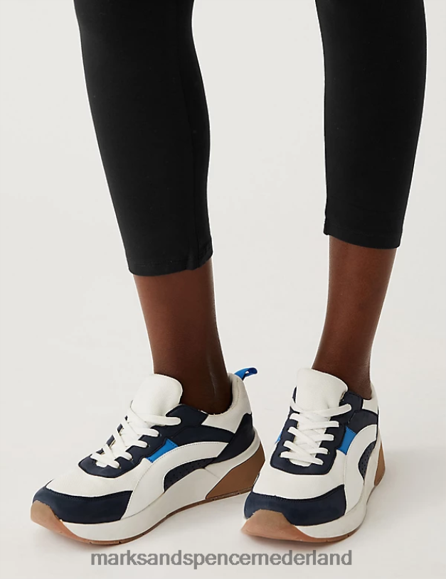 Marks & Spencer vrouwen cropped legging met hoge taille zwart kleding N8VZP2650