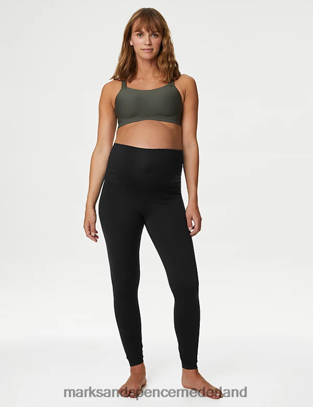 Marks & Spencer vrouwen zwangerschaps-go balance yoga-legging zwart kleding N8VZP3211