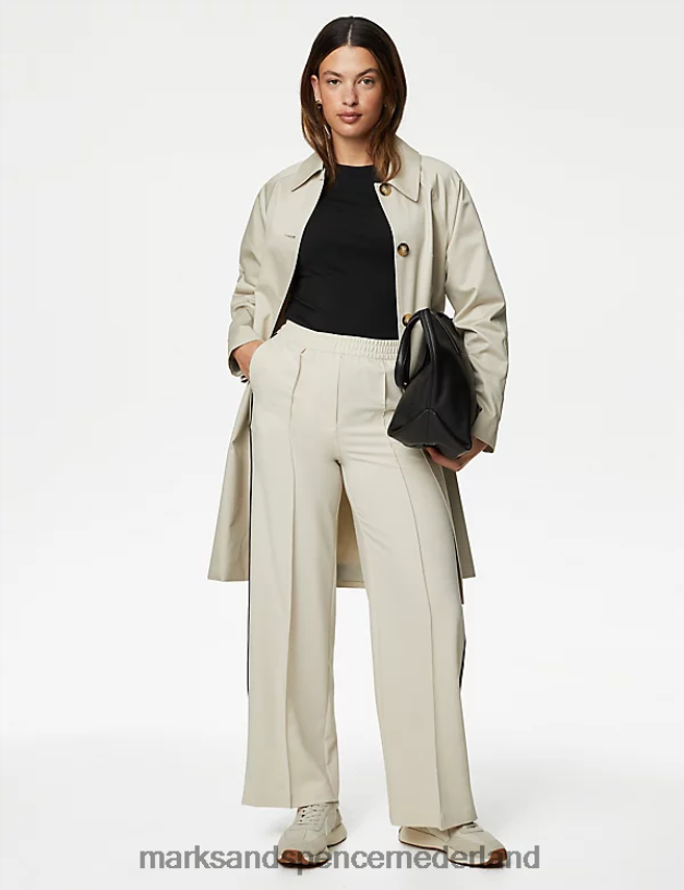 Marks & Spencer vrouwen 2 stuks katoenrijke slim-fit tops zwart kleding N8VZP3234